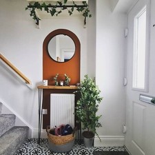 Rustic Radiator Cover With