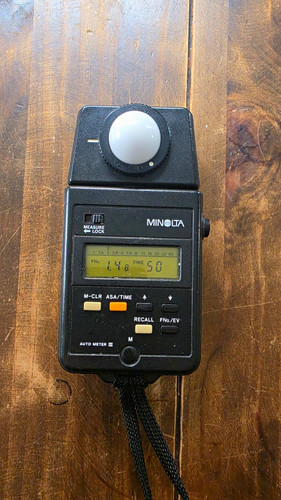 Minolta auto meter iii - auto,