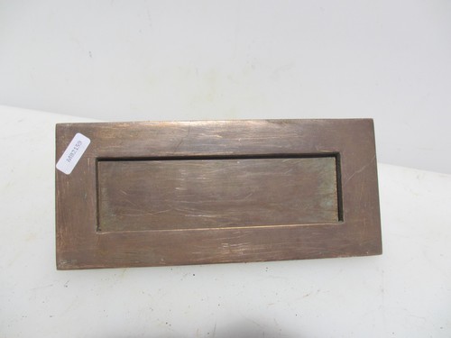 Vintage brass letterbox letter - vintage,