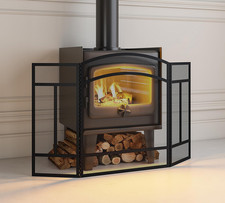 3-Panel Black Spark Guard with