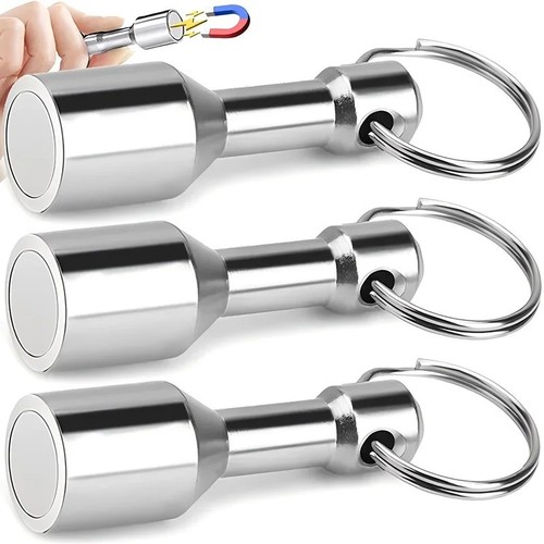 Metal magnet keyring - metal,