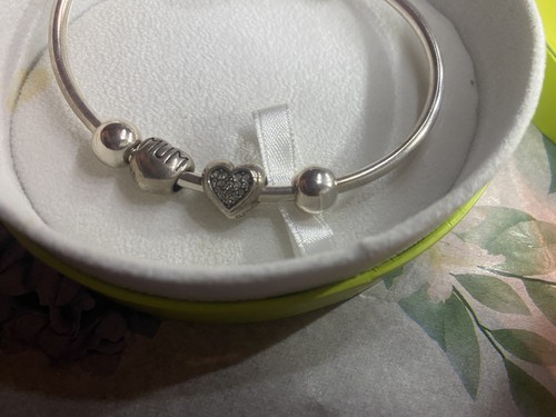 Chamilia bangle with charms - chamilia,