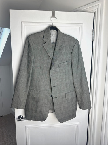 Mens aquascutum grey suit - aquascutum,