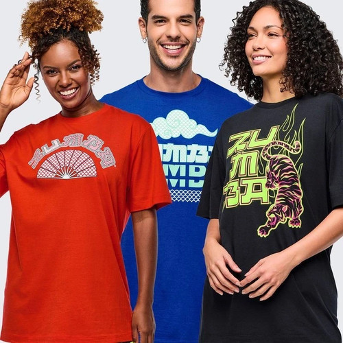 Zumba eastern flavor tees - flavor,