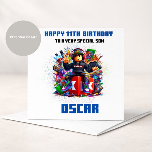 Personalised birthday card - birthday,