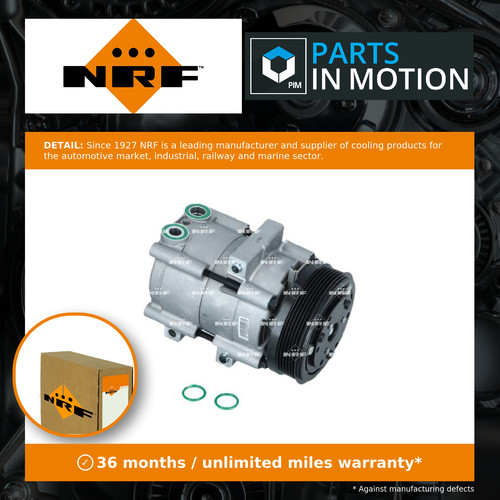 Air con compressor fits ford - air,