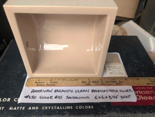 American olean recessed - american,