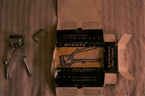 Burman hair clippers - hair, box