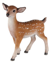 Fawn Deer Ornament Statue
