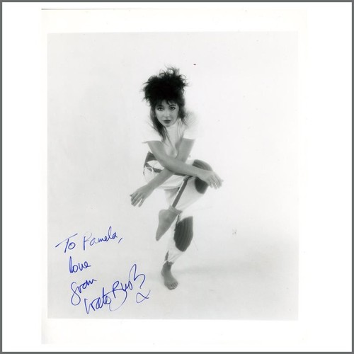 Kate bush 1980s - 1980s, autographed