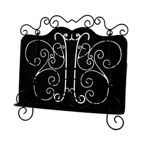 Metal recipe book stand - metal,