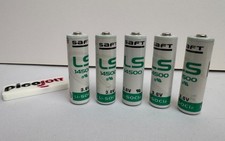SAFT 14500 3.6V Lithium Battery 5-Pack AA Size — Long Life Industrial Cells