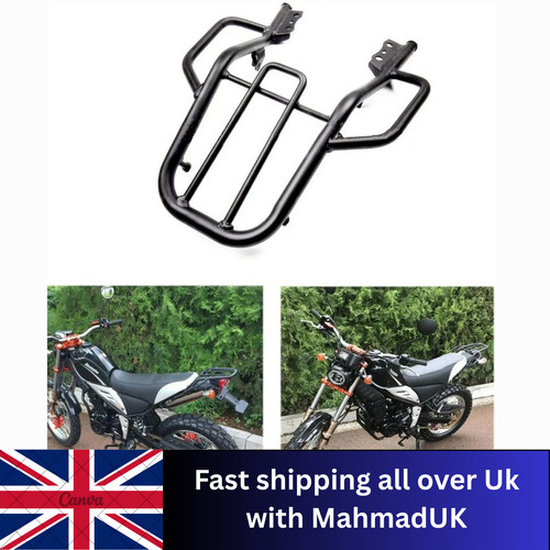 Motorbike rear seat tail cargo - seat,