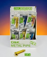 D & K SMOKING PIPES + 5 PIPE