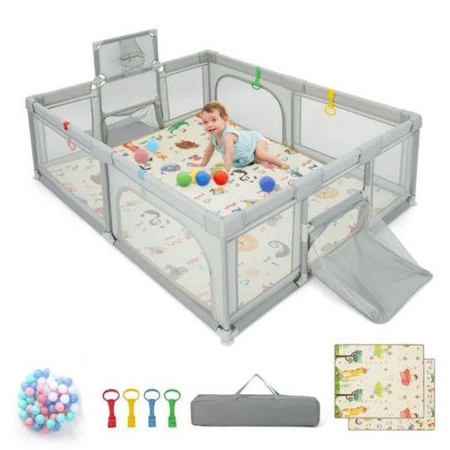 Large baby playpen safe play - baby,