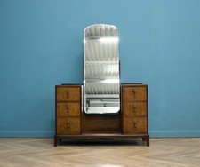 Vintage Art Deco Style Walnut