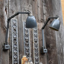 Vintage Memlite Salvaged Grey