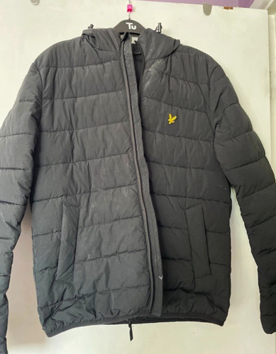 Lyle scott black hooded - lyle, &