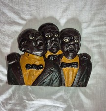 Three Jazz Singers Statue Vintage