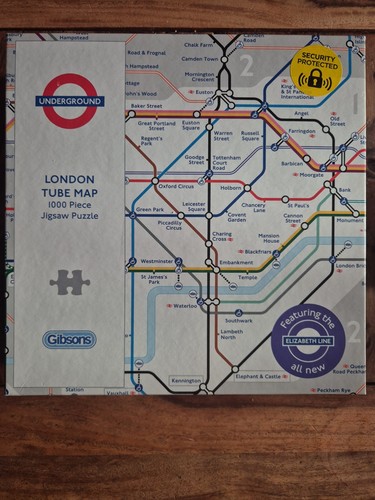 Gibsons london underground map - gibsons,