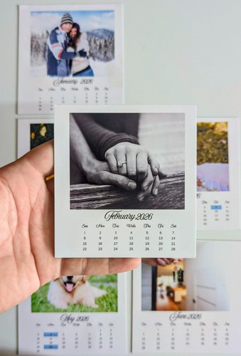 Magnetic calendars - magnetic,
