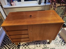 Horn Sewing Machine Cabinet and  Frister Rossman sewing machine