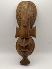 African Wooden Face Mask Small