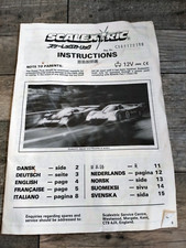 Vintage Scalextric Instructions Original No C569170190