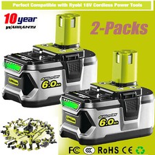 2X For RYOBI P108 18V One Plus