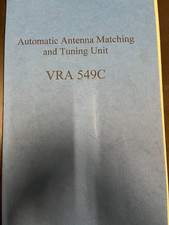 RACAL VRA 549C AUTOMATIC ANTENNA MATCHING AND TUNING UNIT MANUAL