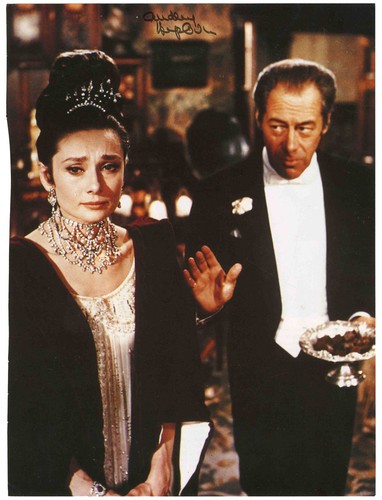 Audrey hepburn signed - hepburn,
