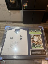 Glenn Hoddle Signed Tottenham