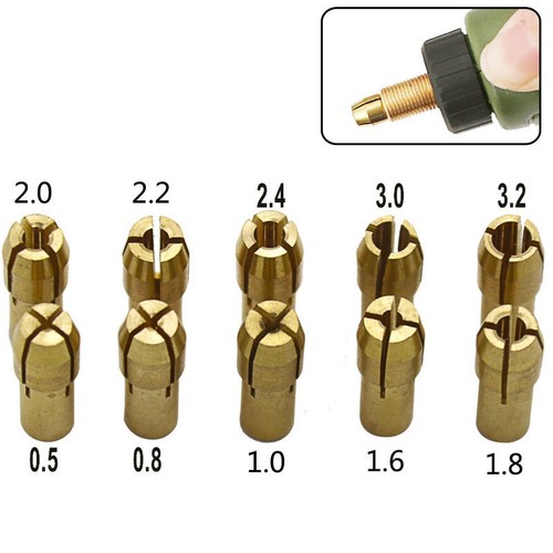 10pcs mini drill - drill, adapter