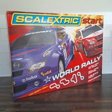 Scalextric C1249 World Rally Set | Boxed | Complete | Rally Cars | No Decals