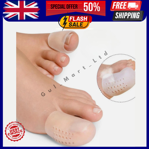 Pair big toe silicone gel - toe,