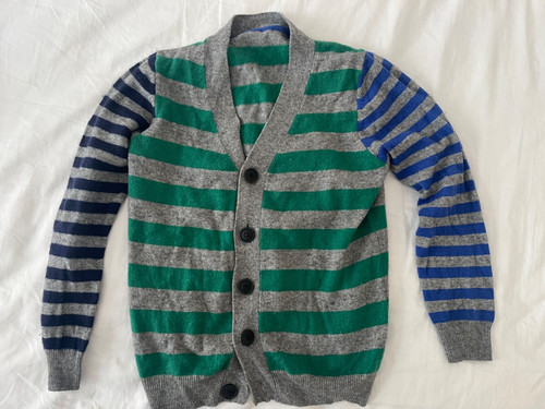 Kids striped 100 cashmere - striped,