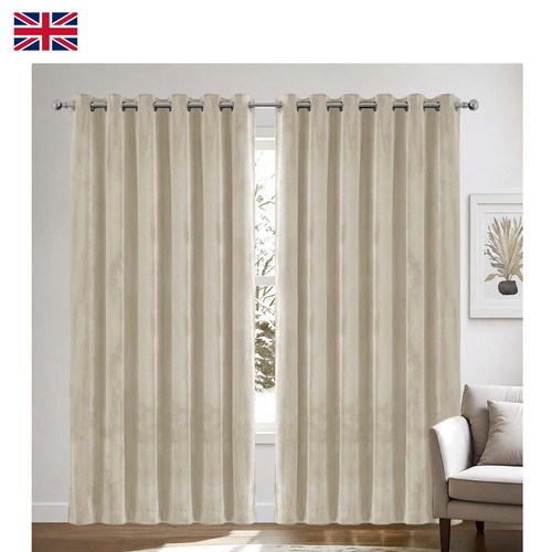 Velvet blackout curtains 90x90 - curtains,