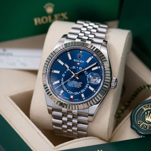 Rolex sky dweller blue dial - sky-dweller, 42
