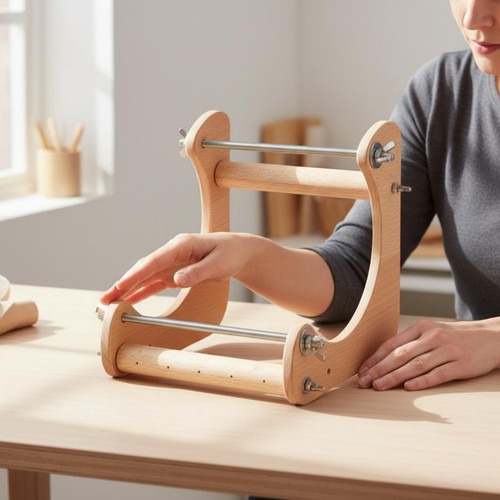 Wooden bead weaving loom - weaving,
