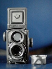 vintage Rolleiflex Baby 4x4
