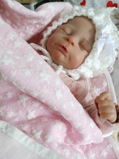 Reborn Doll From The Franchise Sabrina Hertgarten.  21 Inches And Weighted.