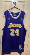 Los Angeles Lakers Kobe Bryant #24 NBA Basketball Jersey T-shirt - Purple