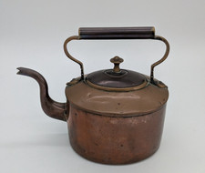 Vintage Copper Kettle Rustic