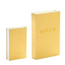 Gold Fake Book Storage Box