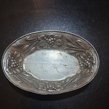 Vintage french pewter bowl - pewter,