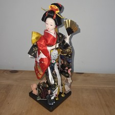 Japanese geisha kimono doll - japanese,