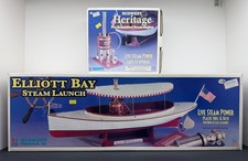 Midwest Products - Elliot Bay steam launch (#988) & pre-assembled steam engine