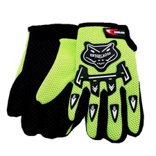 Junior Kids Cycling Full Finger Gloves Boys Girls BMX MTB Dirt Bike Racing Mitts
