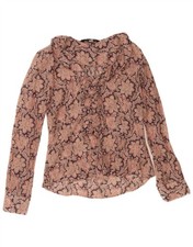 ZARA Womens Ruffle Front Long