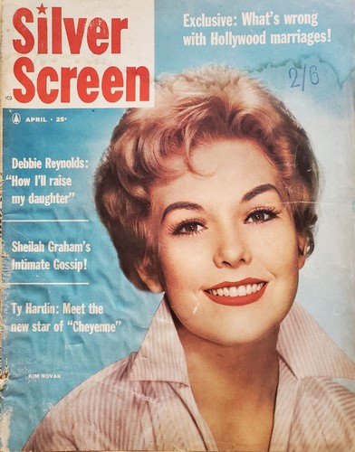 Silver screen apr 1959 audrey - screen,